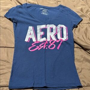 Aero Blue Graphic Tee